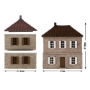 Battlefield in a Box: Cassino Houses - BB194 [9420020266551]