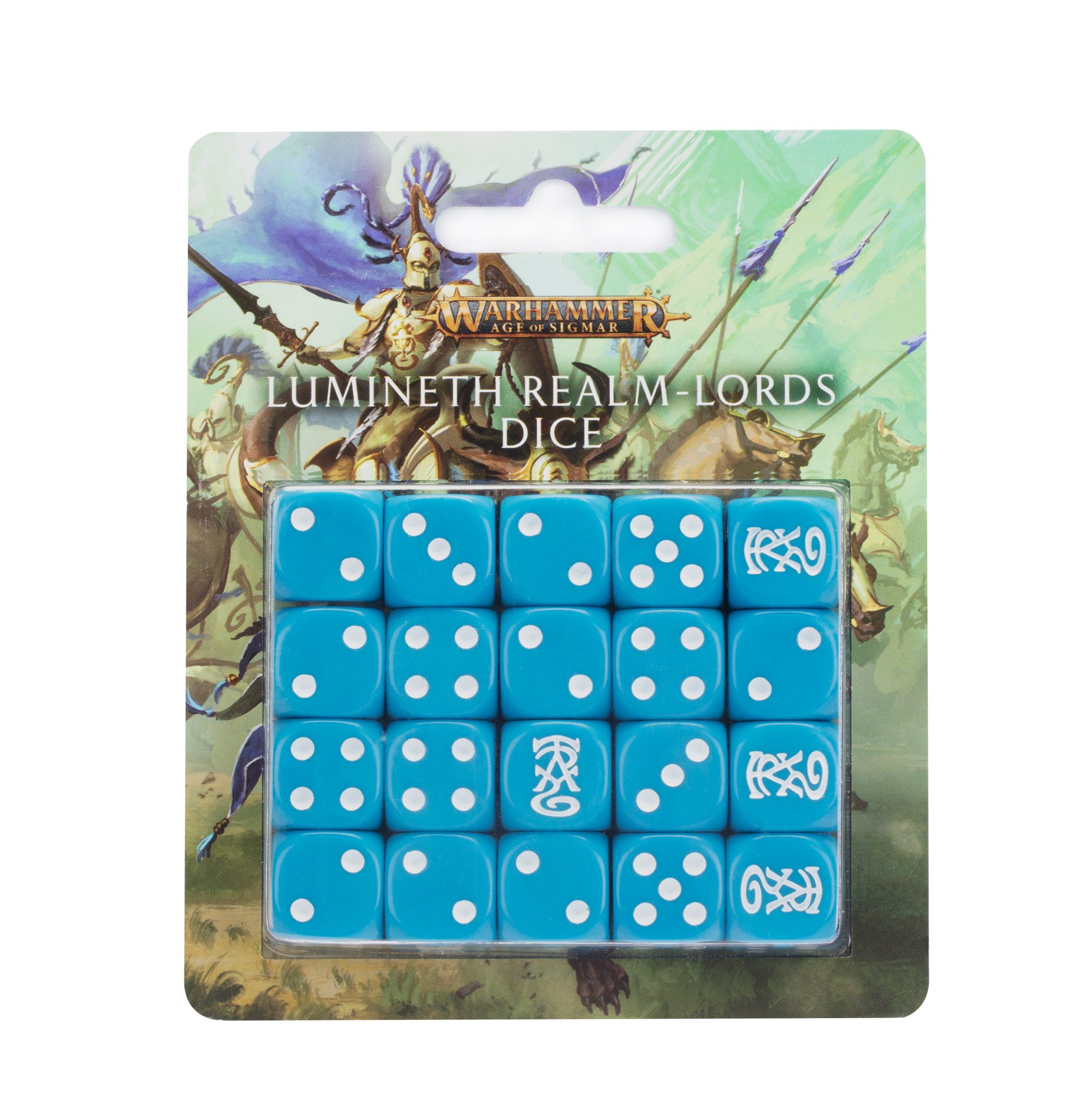 Warhammer Age of Sigmar: Lumineth Realm-Lords Dice (2022) 