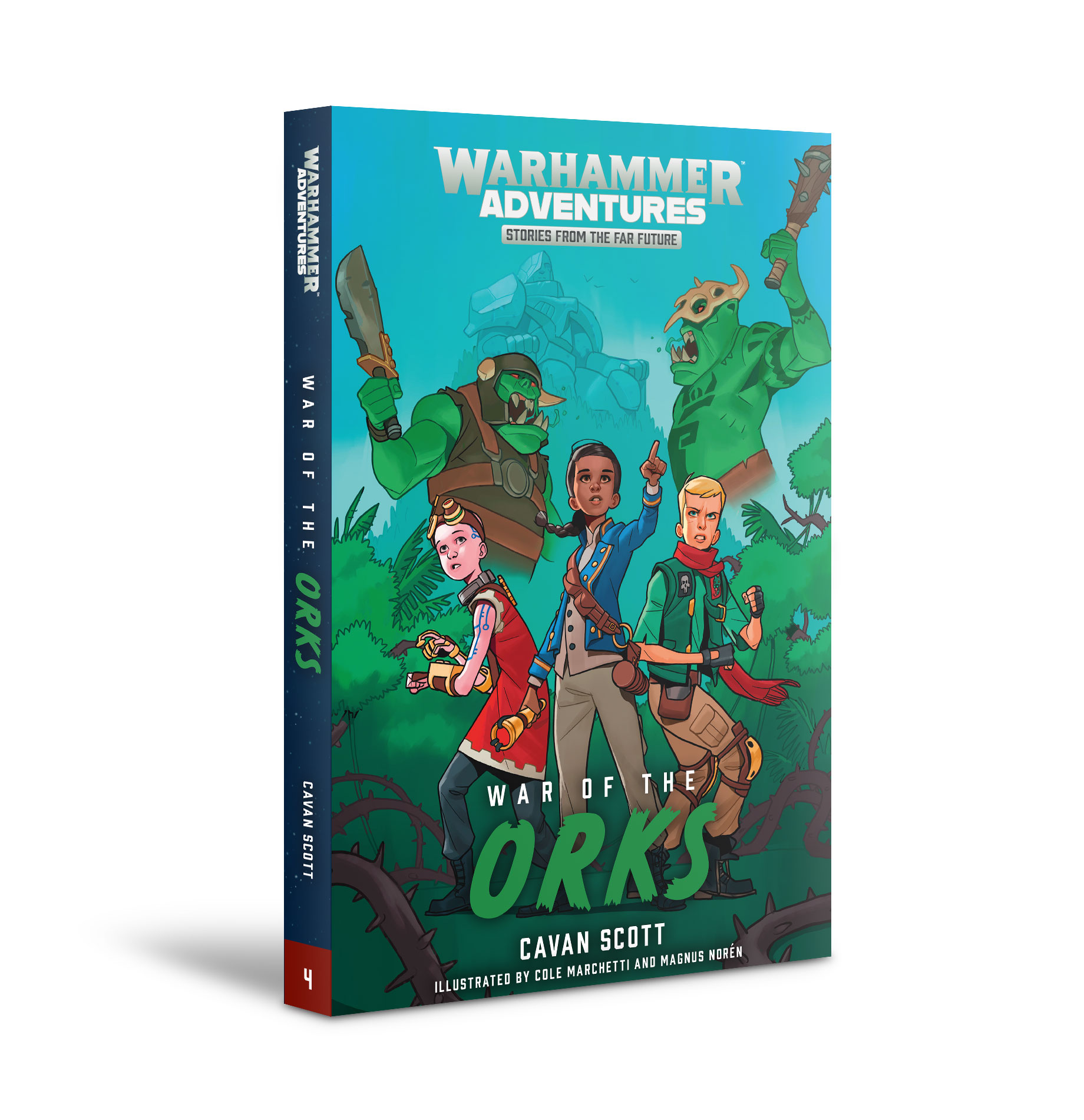 Black Library: Warhammer Adventures: Book 4: Warped Galaxies - War of the Orks (PB) 
