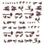 Necromunda: Goliath Weapons &amp; Upgrades - 300-75 [5011921139408]
