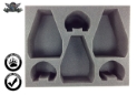 Battlefoam: WH30K: 3 Dreadnought Drop Pod 3 Contemptor Dreadnought Foam Tray (BFL-4.5) 