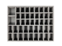Battlefoam: 24 Medium 18 Large 2 X-Large Troop Foam Tray (BFL-2) 