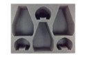 Battlefoam: WH30K: 3 Dreadnought Drop Pod 3 Contemptor Dreadnought Foam Tray (BFL-5.5) 