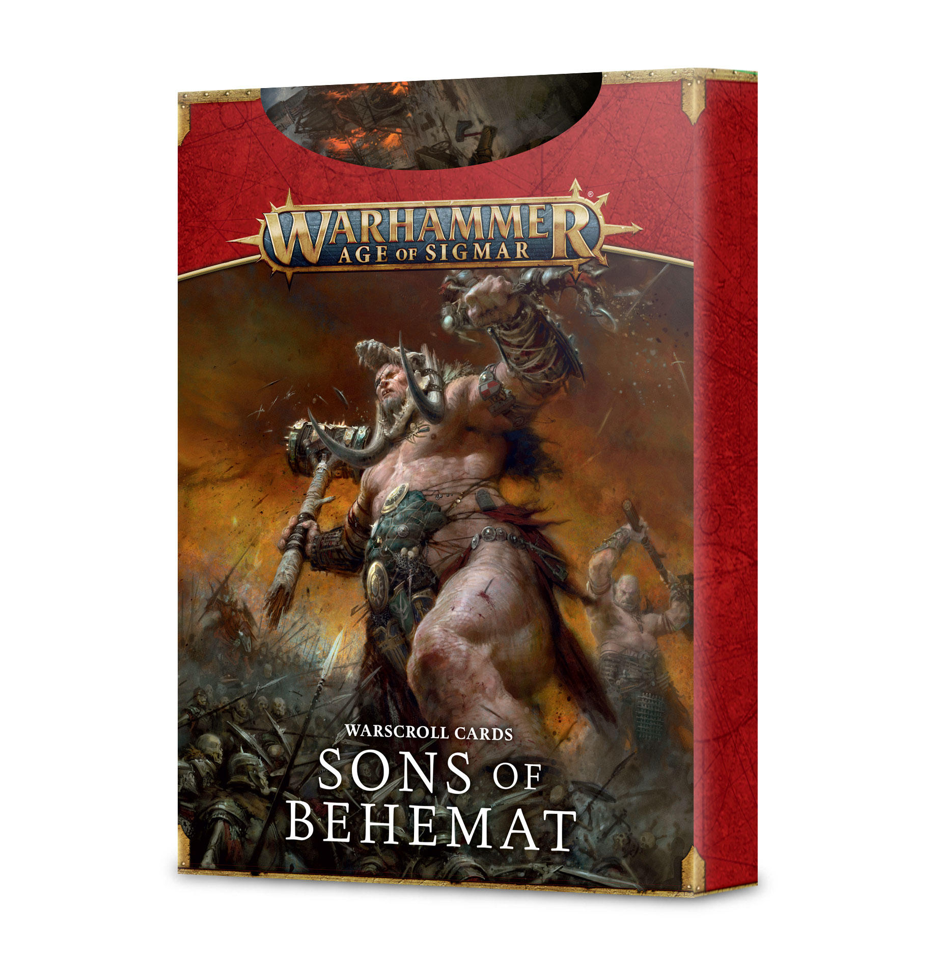 Warhammer Age of Sigmar: Warscroll Cards: Sons of Behemat (2022)  