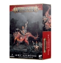 Warhammer: Age of Sigmar: Fyreslayers: Auric Runefather On Magmadroth 