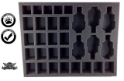 Battlefoam: WH30K: 25 Heavy Support 6 Rapier Batteries without Bases Foam Tray (BFL-2) 