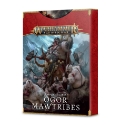 Warhammer Age of Sigmar: Warscroll Cards: Ogor Mawtribes (2022)  