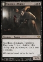 MTG: Dark Ascension 071: Ravenous Demon // Archdemon of Greed 