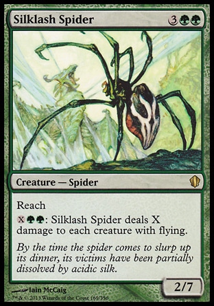 Magic: Commander 2013 169: Silklash Spider 