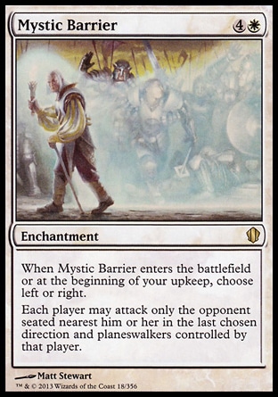 Magic: Commander 2013 018: Mystic Barrier 
