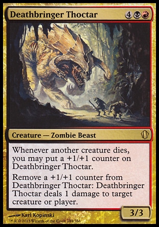 Magic: Commander 2013 184: Deathbringer Thoctar 