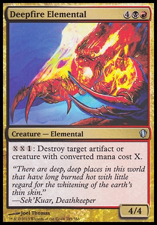 Magic: Commander 2013 185: Deepfire Elemental 
