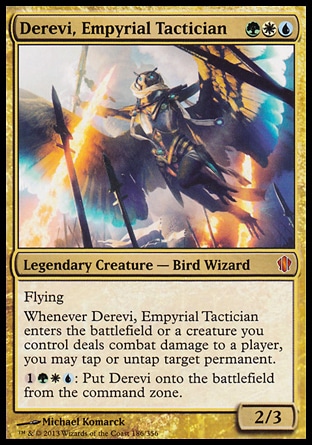 Magic: Commander 2013 186: Derevi, Empyrial Tactician 
