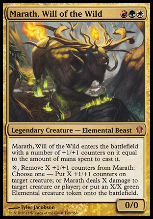 Magic: Commander 2013 198: Marath, Will of the Wild 