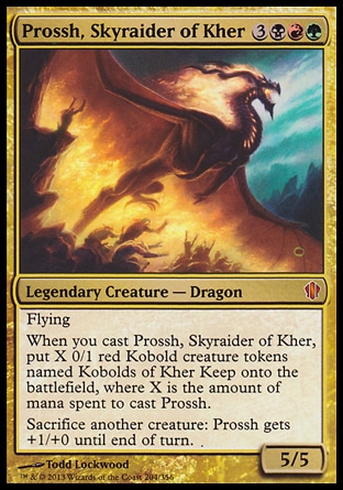 Magic: Commander 2013 204: Prossh, Skyraider of Kher 