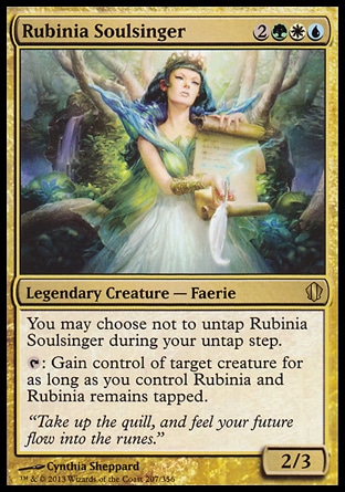 Magic: Commander 2013 207: Rubinia Soulsinger 