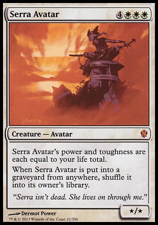 Magic: Commander 2013 021: Serra Avatar 