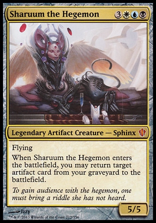Magic: Commander 2013 212: Sharuum the Hegemon 