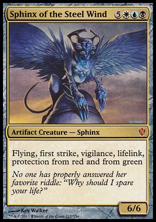 Magic: Commander 2013 217: Sphinx of the Steel Wind 