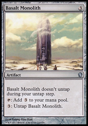 Magic: Commander 2013 237: Basalt Monolith 