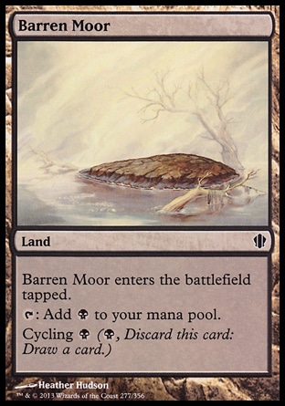 Magic: Commander 2013 277: Barren Moor 