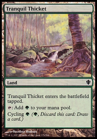 Magic: Commander 2013 329: Tranquil Thicket 