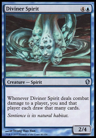 Magic: Commander 2013 040: Diviner Spirit 