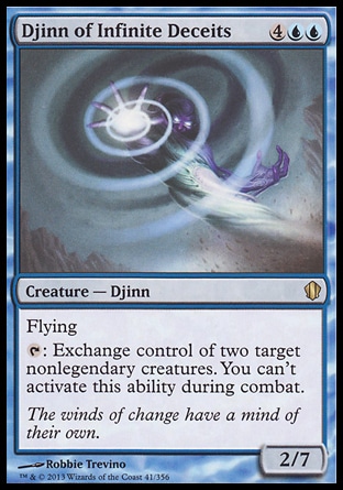 Magic: Commander 2013 041: Djinn of Infinite Deceits 