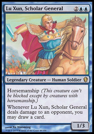 Magic: Commander 2013 049: Lu Xun, Scholar General 