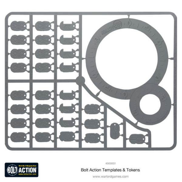 Bolt Action (2nd Edition): Templates 