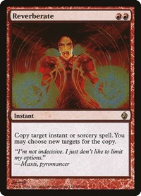 MTG: Premium Deck Series: Fire and Lightning 020: Reverberate (FOIL) 
