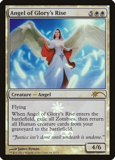 MTG: Promo: Angel of Glorys Rise (FOIL) 