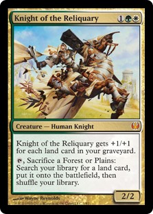 MTG: Duel Decks: Knights vs. Dragons 001: Knight of the Reliquary - Foil 
