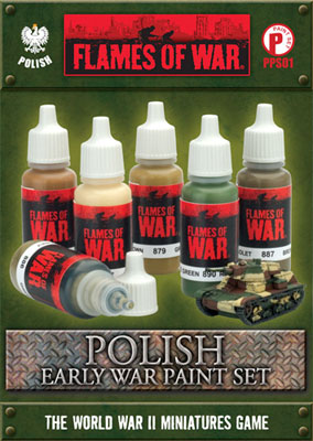 Flames of War: Paint Set: Polish Early War 