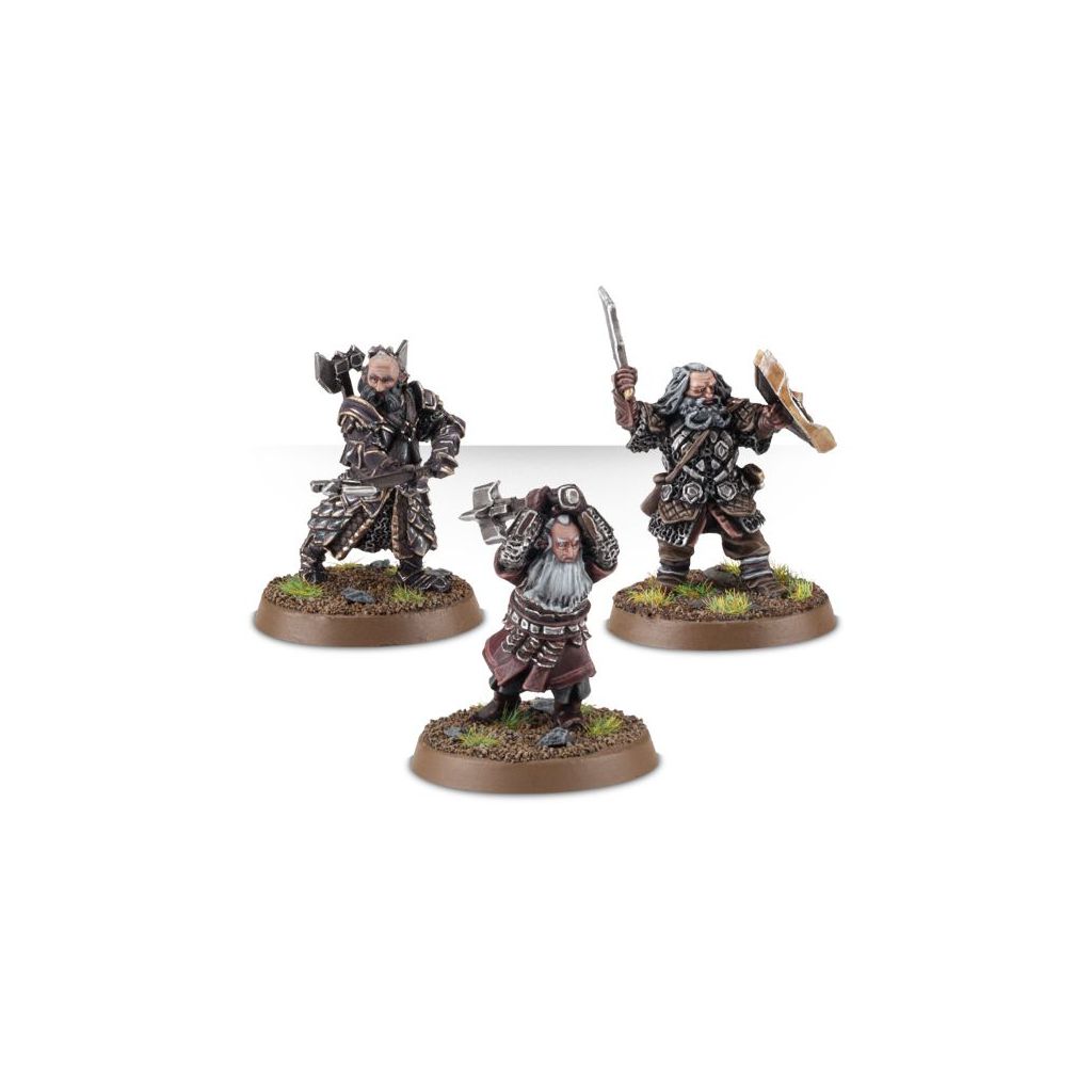 The Hobbit Strategy Battle Game: Balin the Dwarf, Dwalin the Dwarf and Oin the Dwarf – Champions of Erebor 