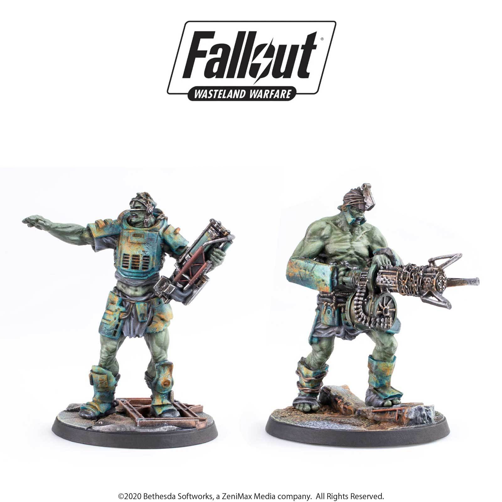 Fallout: Wasteland Warfare: Super Mutant Overlord and Fist 