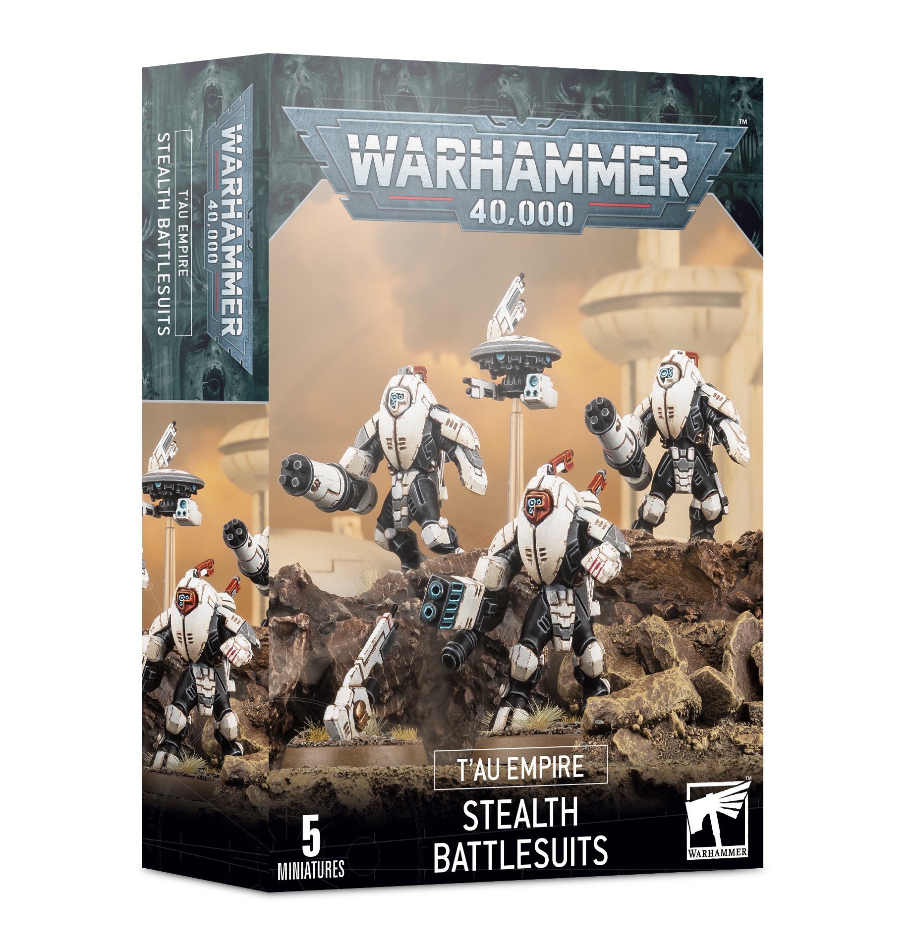 Warhammer 40,000: Tau Empire: XV25 Stealth Battlesuits 