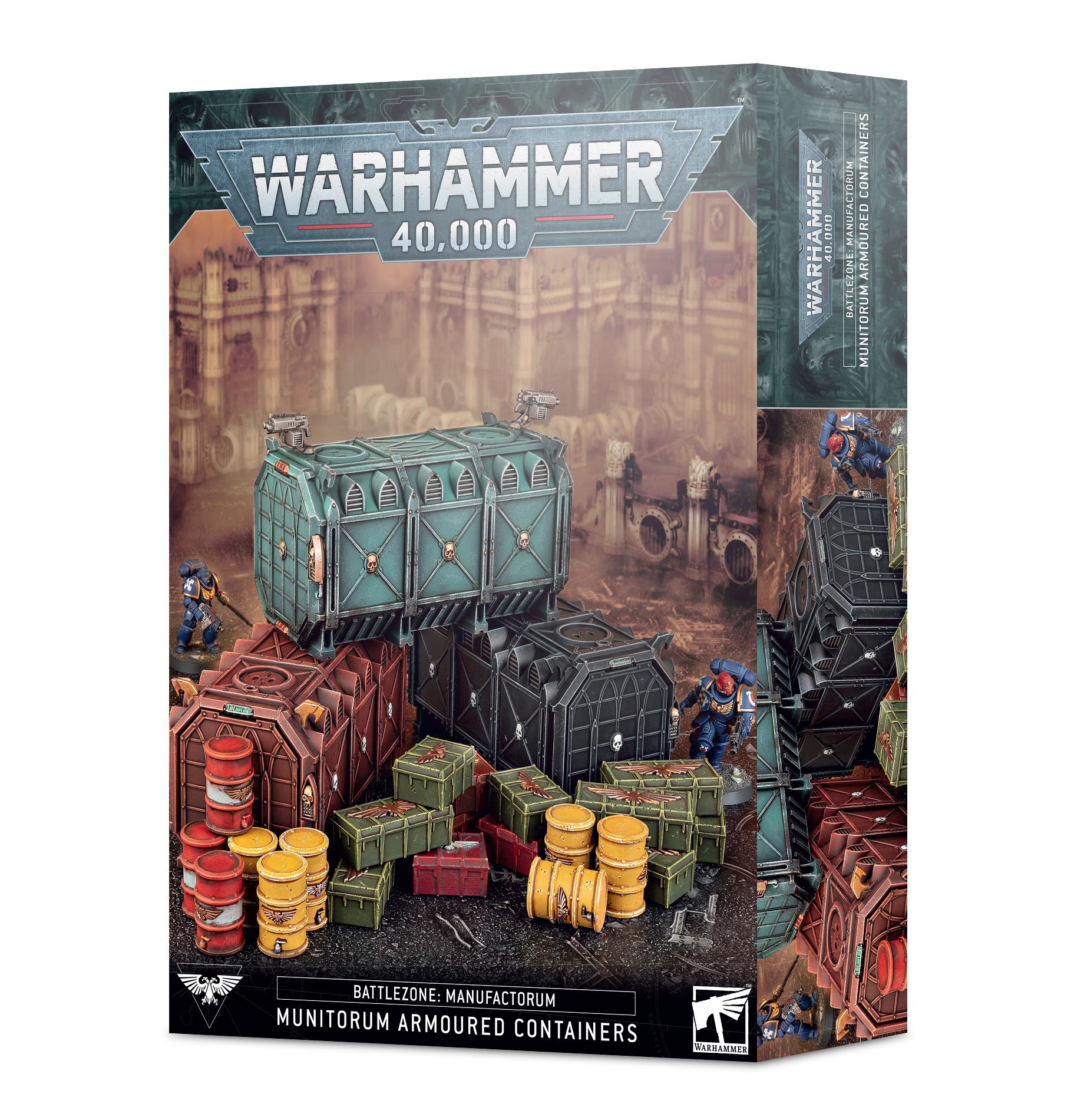 Warhammer 40,000: Battlezone: Manufactorum: Munitorum Armoured Containers 
