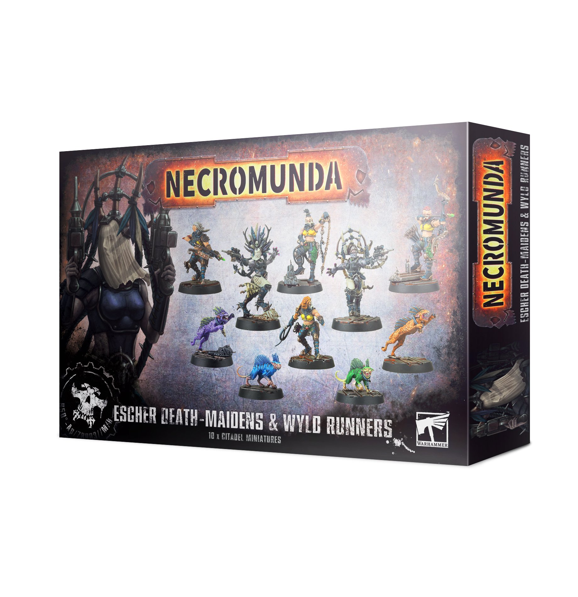 Necromunda: Escher Death-Maidens & Wyld Runners 