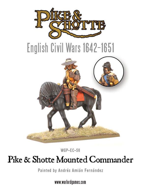 Pike & Shotte: English Civil Wars 1642-1651: Mounted Commander 