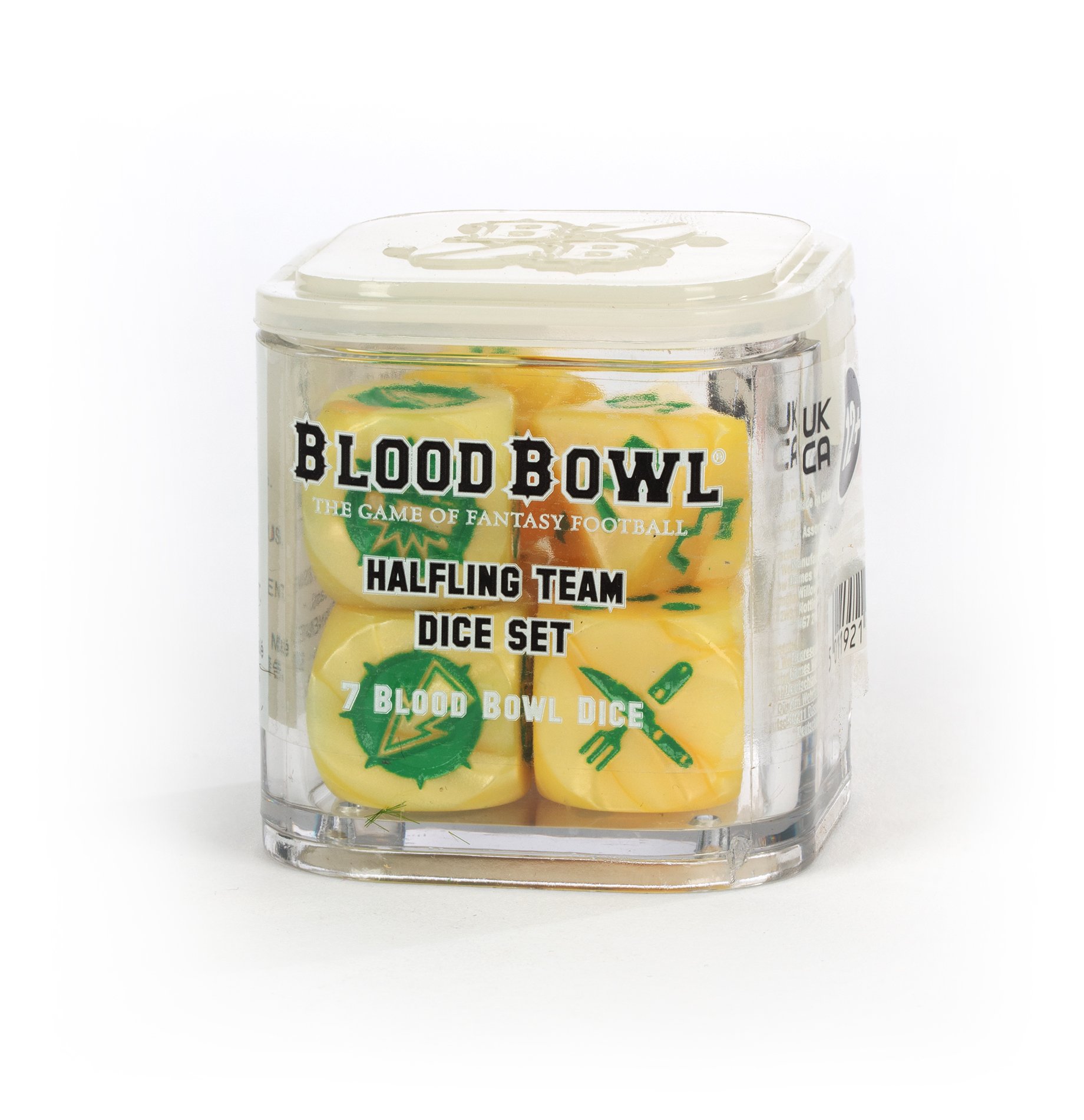 Blood Bowl: Halfling Team Dice Set 