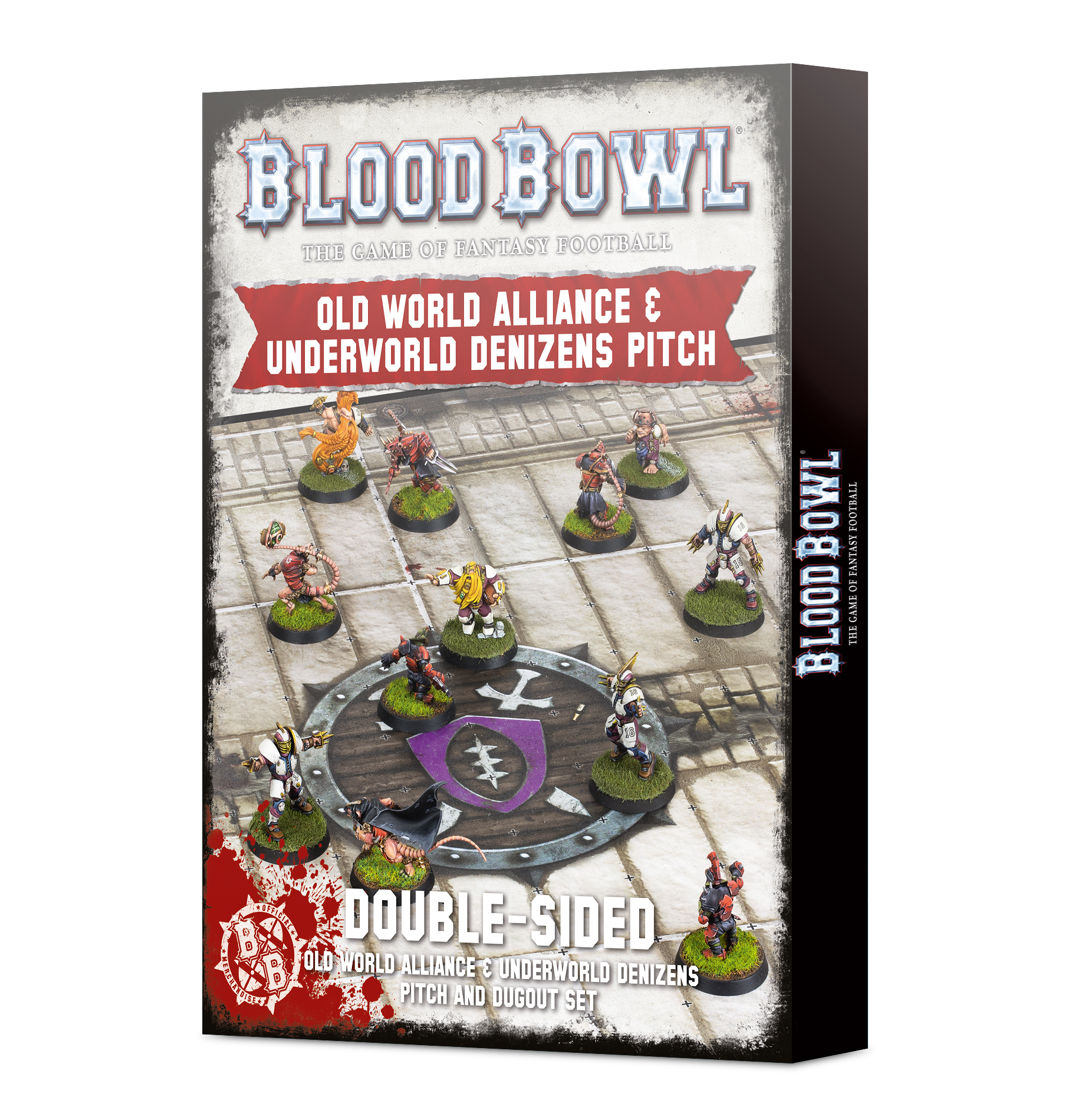 Blood Bowl: Old World Alliance and Underworld Denizens Pitch 