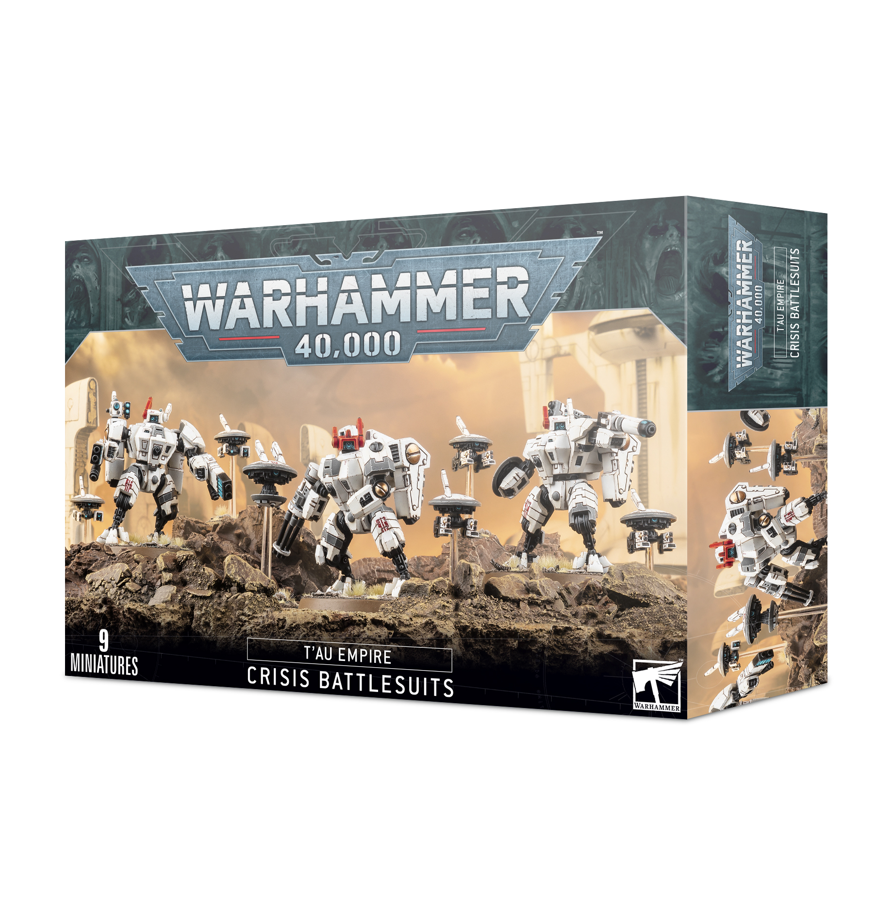 Warhammer 40,000: Tau Empire: XV8 Crisis Battlesuit Team 
