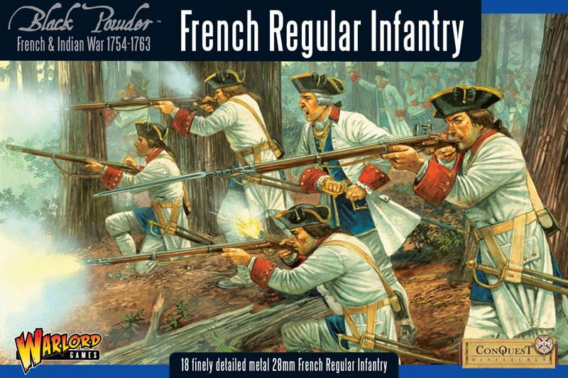 Black Powder: French Indian War 1754-1763: French Regular Infantry 