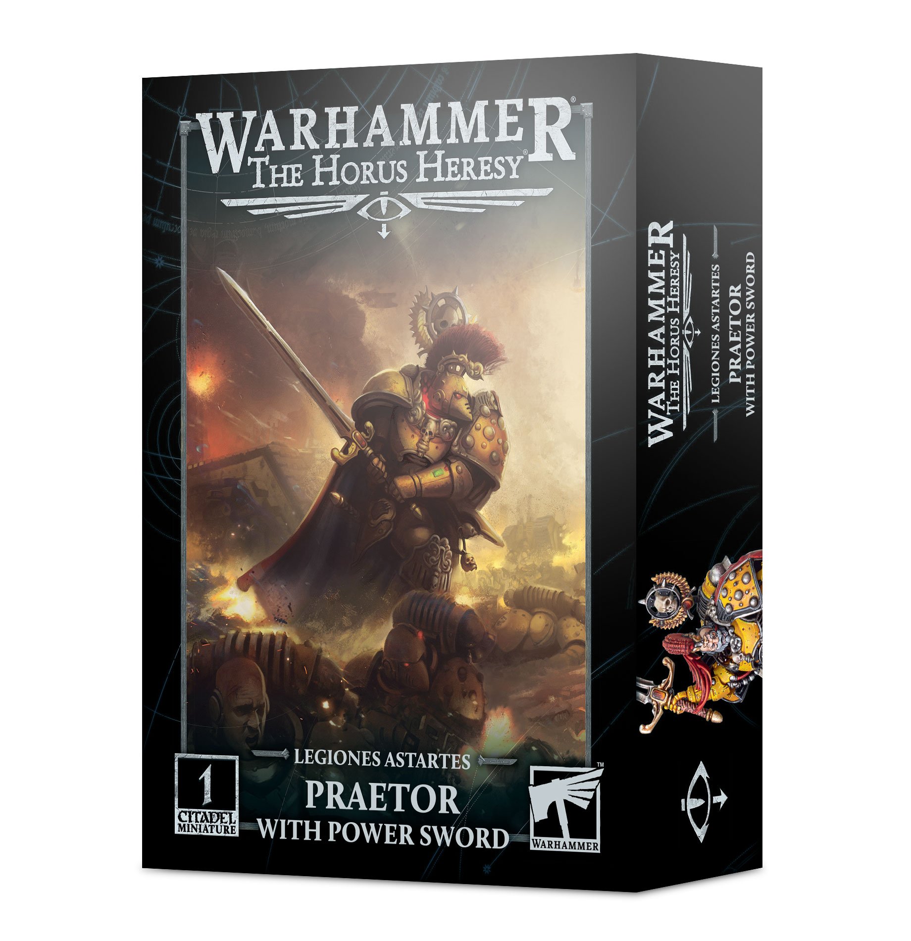 Warhammer: The Horus Heresy: Legiones Astartes: Praetor with Power Sword  