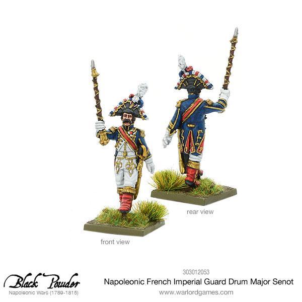 Black Powder Napoleonic Wars: Napoleonic French Imperial Guard Drum Major Senot 