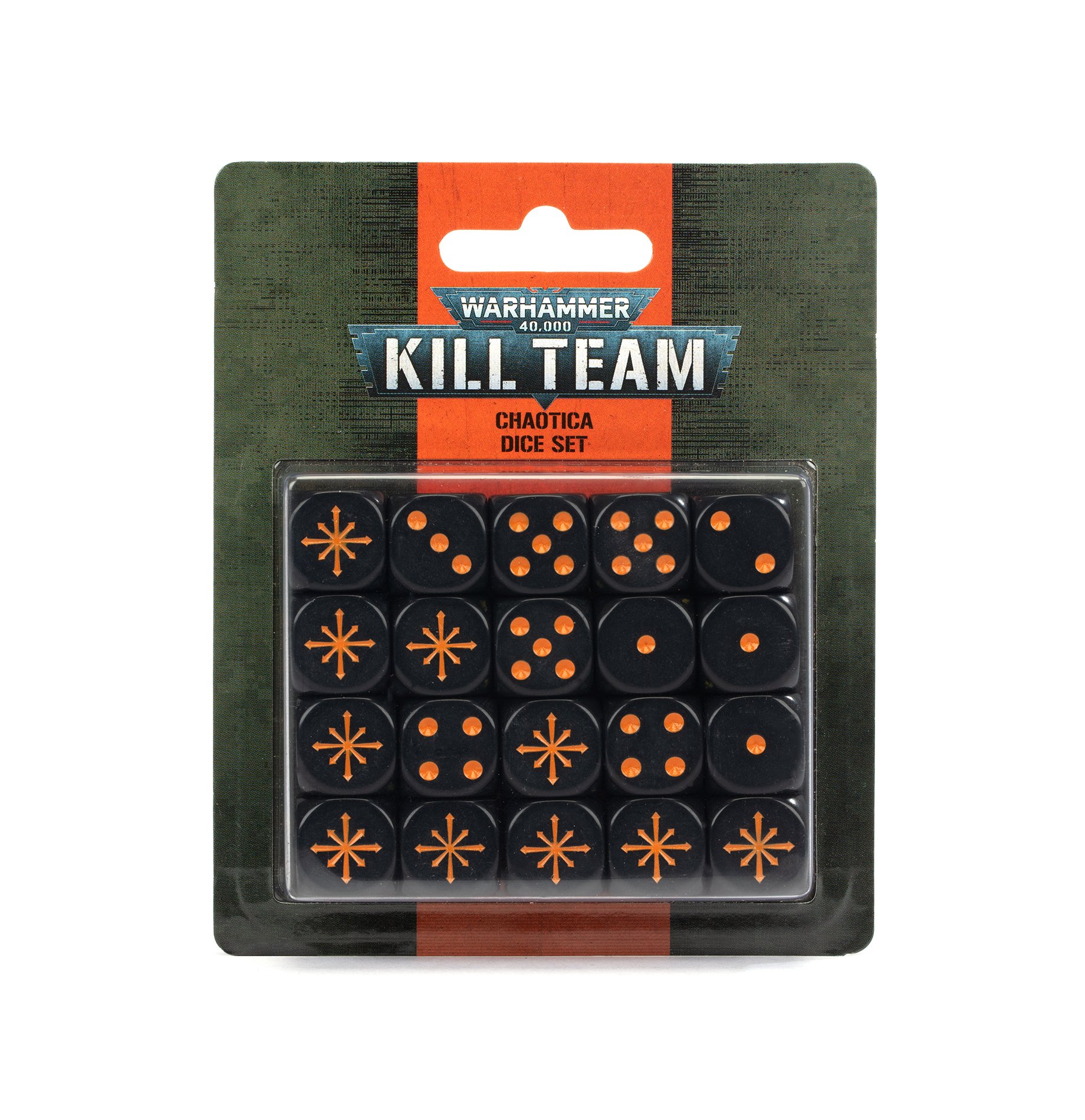 Warhammer 40,000: Kill Team: Chaotica Dice Set 