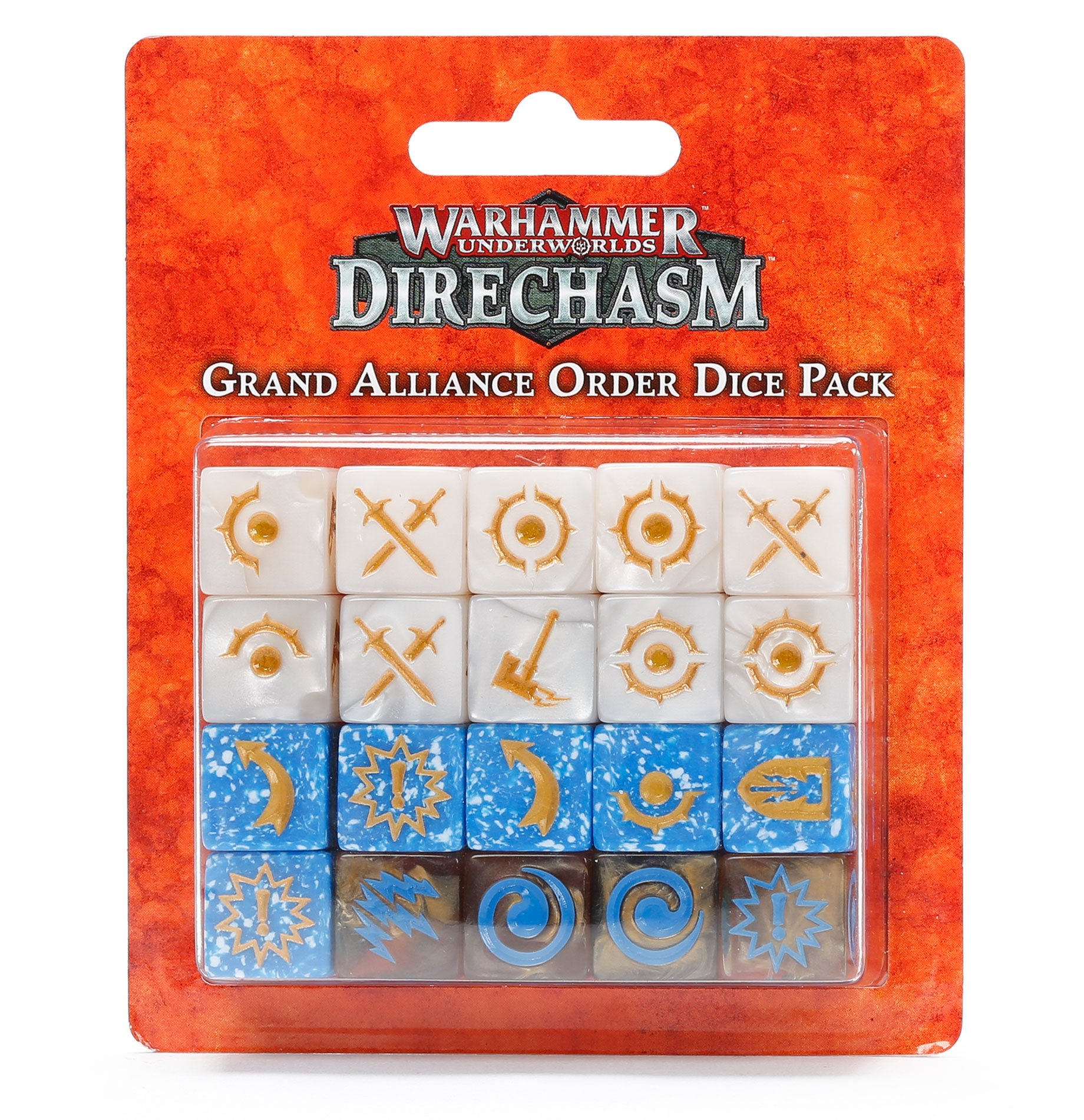 Warhammer: Underworlds: Grand Alliance Order Dice Pack 