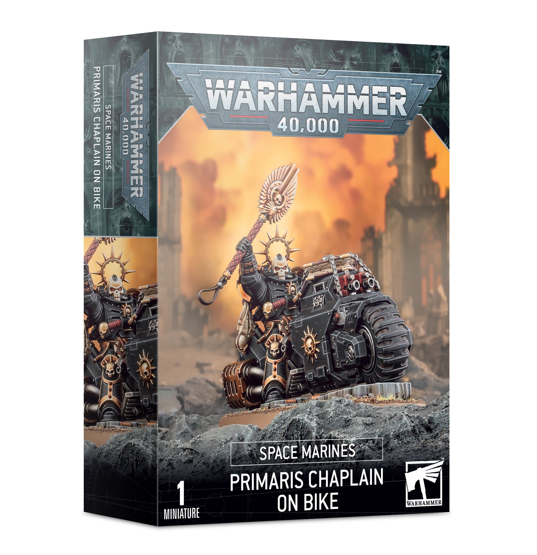 Warhammer 40,000: Space Marines: Primaris Chaplain on Bike 
