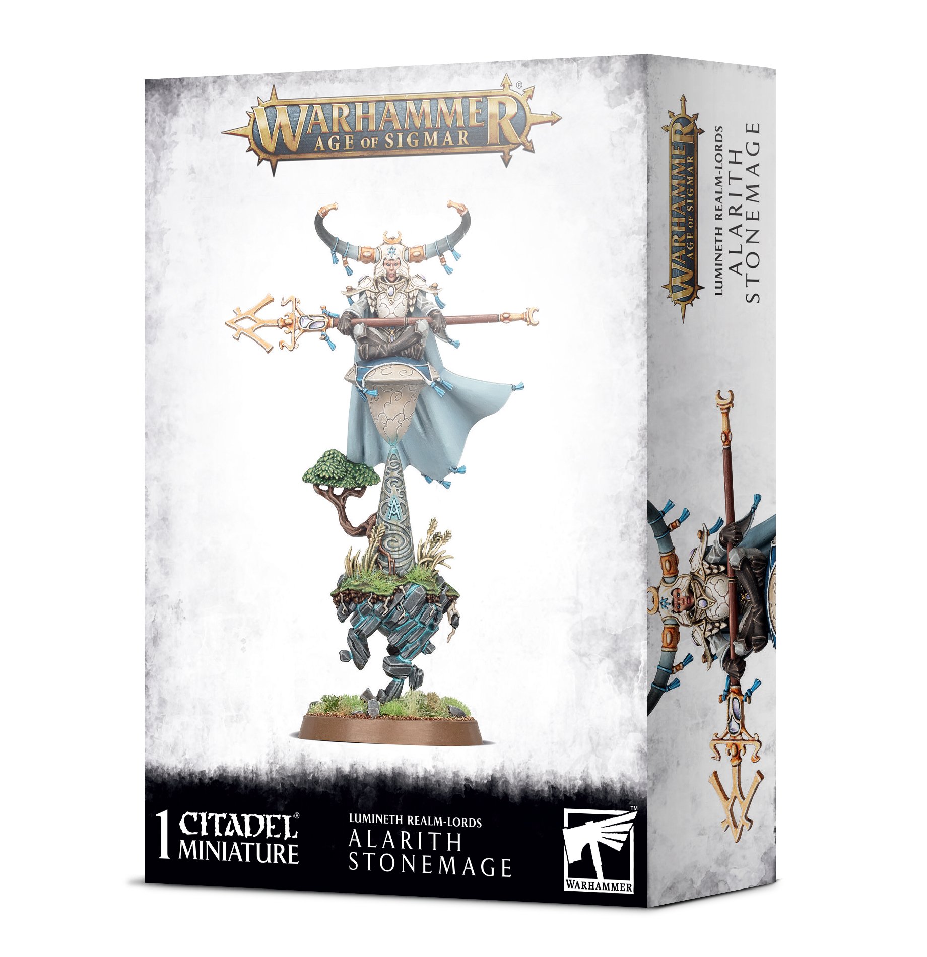 Warhammer Age of Sigmar: Lumineth Realm-lords: Alarith Stonemage 